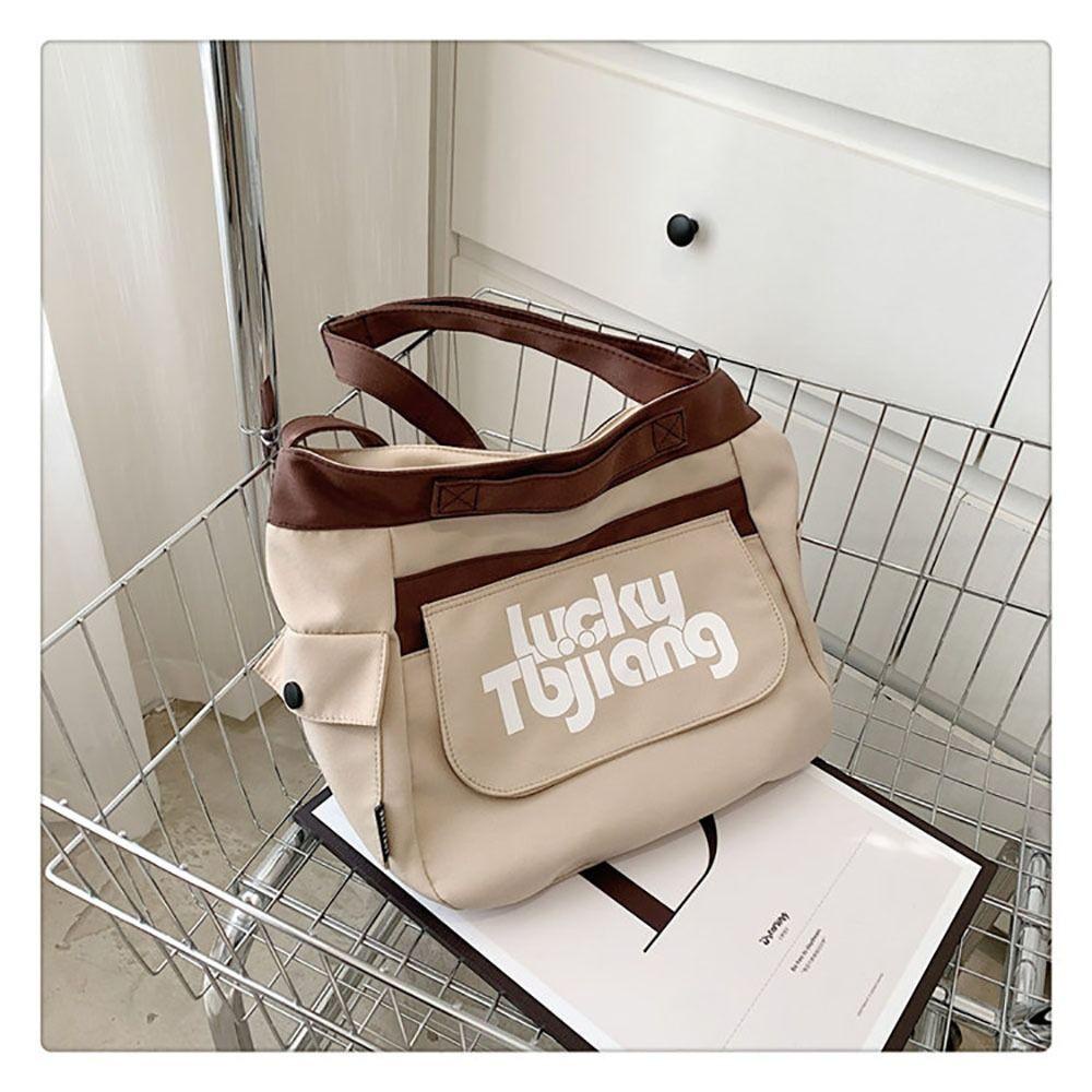 PINEVN Túi Vải Đeo Chéo In Họa Tiết Thời Trang Dành Cho Nữ