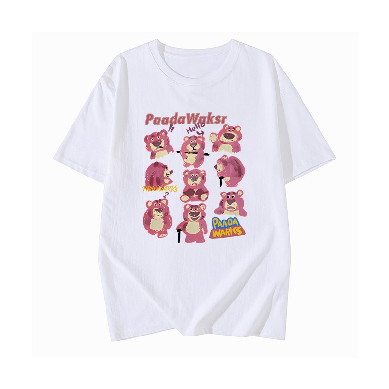 NRVP Áo Thun 100% Cotton Ngắn Tay Form Rộng Phong Cách Hàn Quốc Dành Cho Nữ