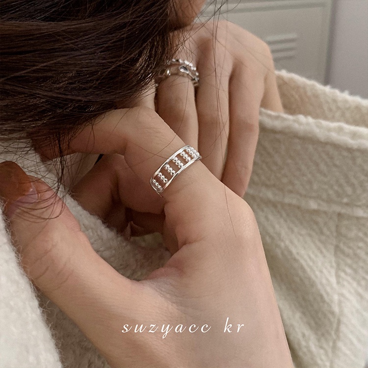 Nhẫn Hở Mạ Bạc 2022 Thiết Kế Sang Trọng Thời Trang Cho Nữ