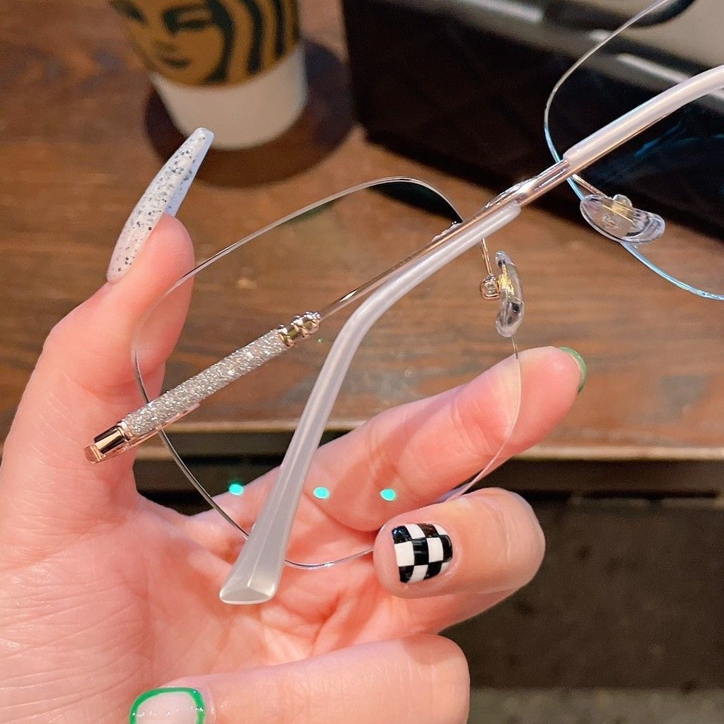 Kính Mát Không Gọng Thời Trang Dành Cho Nữ 0~600