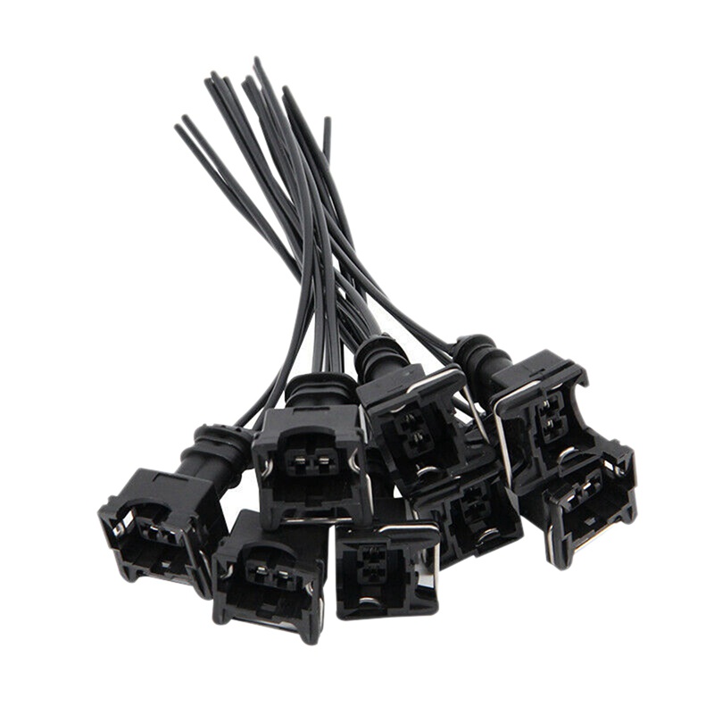 Set 8 Đầu Nối Dây Dẫn Nhiên Liệu + 1 Nút Công Tắc Mở Khóa Cốp Xe BMW F20 F30 F35 F10 F11