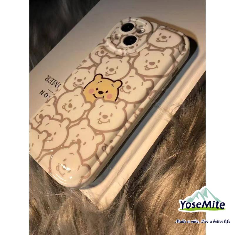 Gấu dâu tây Ốp lưng phone case Samsung M53 5G M52 5G M33 5G M23 5G A73 5G A72 A71 4G A53 5G A52/A52s 5G A51 4G A50/A50s/A30s A32 4G A31 A30/A20 A23 5G A22 5G
