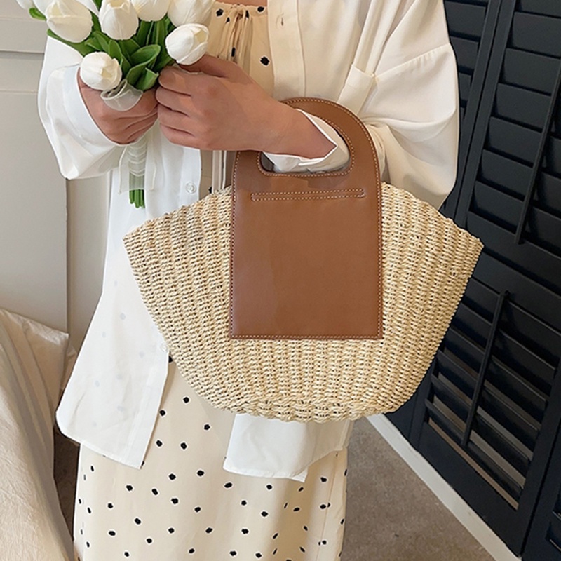 Túi Xách Tay Sức Chứa Lớn Phong Cách Mùa Hè Cho Nữ