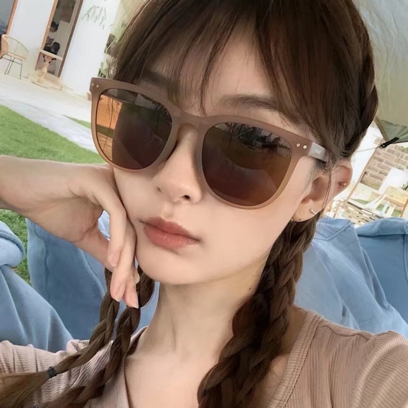 Mới Kính Mát Gọng Tròn Chống Tia UV Thời Trang Dành Cho Cả Nam Và Nữ