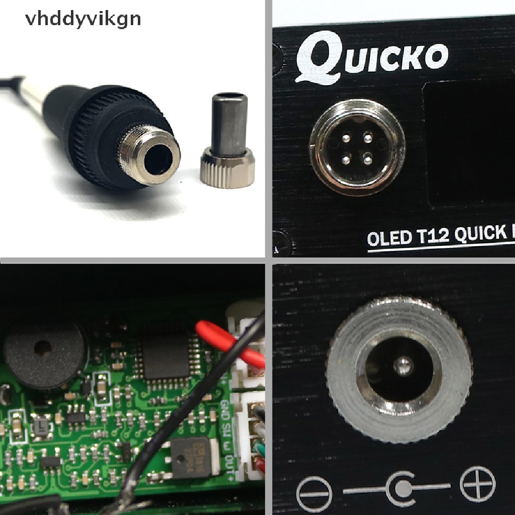 Trạm Hàn Kỹ Thuật Số Mini VHDD T12-942 T12-907 + Đầu T12-K