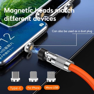 Dây Cáp Sạc Nhanh 120W 6A 540O Type C Micro USB Dành Cho IOS Android