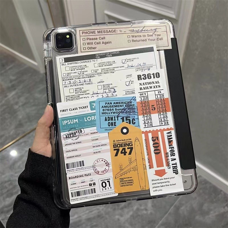G Ốp Lưng Cho ipad Clear Edge iPad2022 Air4 / 5 gen7 / 8 / 9 / 10 10.2 "10.9" Pro2018 / 20 / 21 / 22
