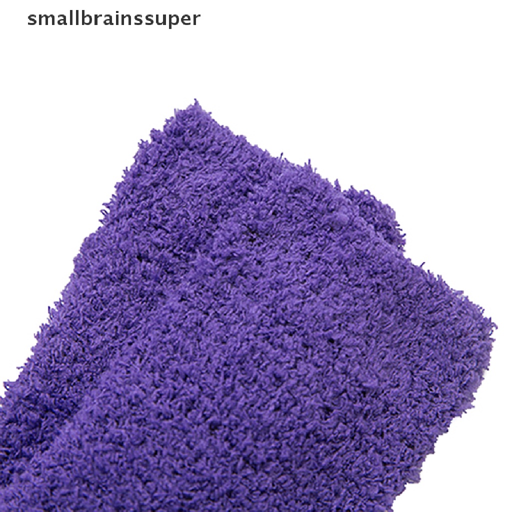 Vớ Lông Cừu San Hô Nhỏ Màu Kẹo Ấm Áp Cho Nữ SBS