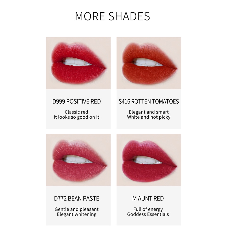 Son Lì Chống Nước Lâu Phai 10 Màu Sắc Lựa Chọn