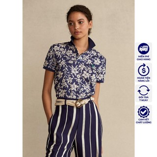 Áo thun cổ trụ lacoste trắng xanh lá vnxk - cotton cá sấu 100%