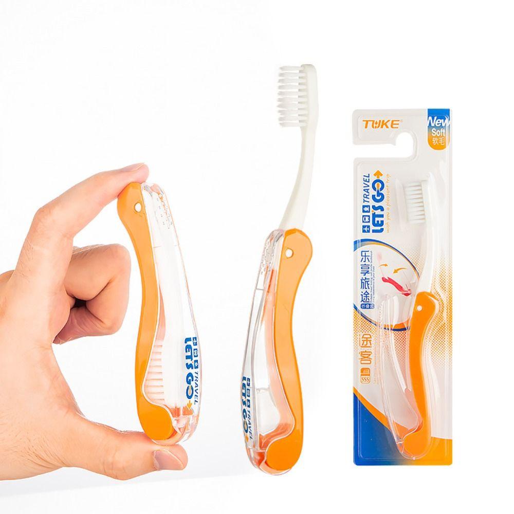 Bàn Chải Đánh Răng Mềm Mini Gấp Gọn Siêu Bền Tiện Dụng Cho Người Lớn