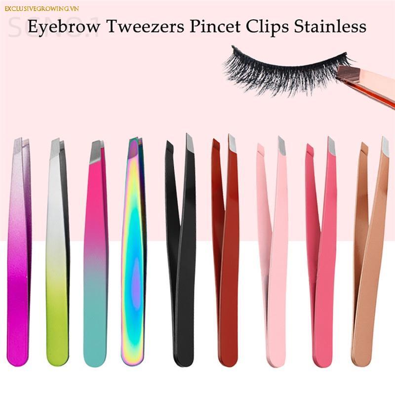 Nhíp Tỉa Lông Mày Chuyên Nghiệp Bằng Thép Không Gỉ