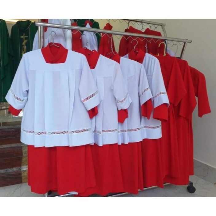 Áo giúp lễ đặt may theo yêu cầu - Quà tặng Công Giáo