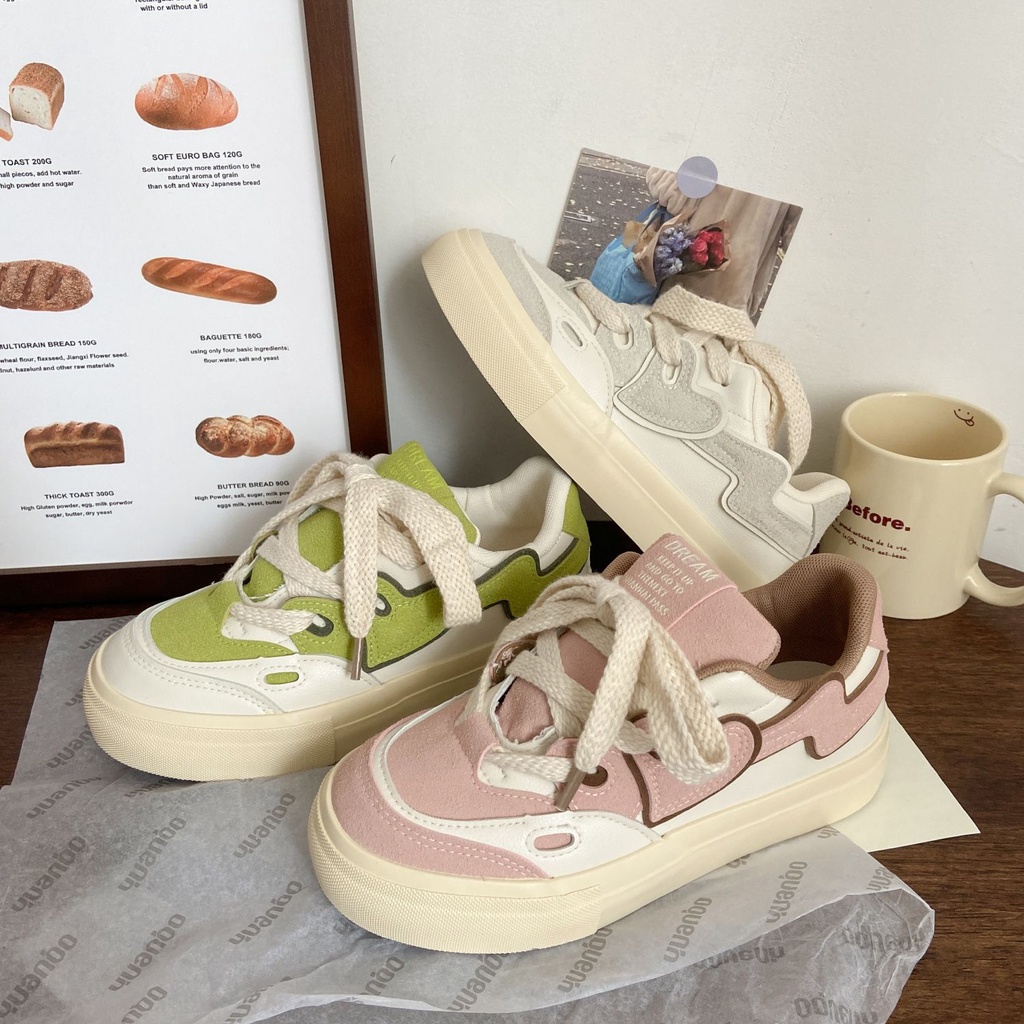 Seline Giày Sneaker Đế Dày Mềm Mại Phong Cách Thời Trang Mới 2023 B27F00O 0322