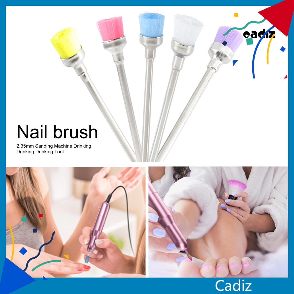 Chổi Lông Mềm Phủi Bụi Cho Đầu Mài Móng Tay Tiện Dụng