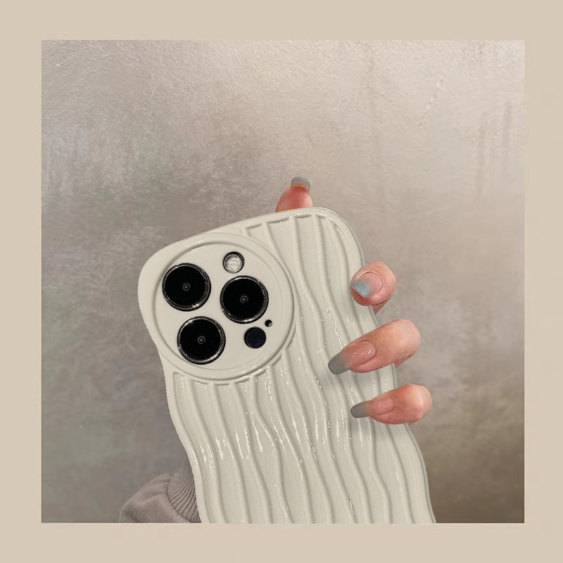 Ốp Điện Thoại TPU Mềm Chịu Nhiệt Chống Va Đập Họa Tiết Sọc Trắng Cho IPhone 14 Pro Max 11 7 Plus 13 12 11 Pro Max X XS XR