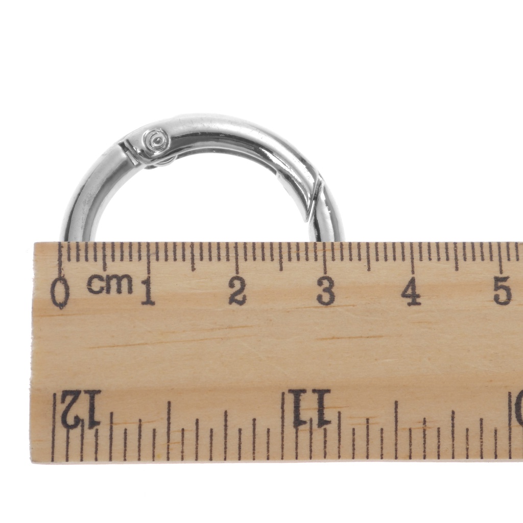 1 Móc Khóa Chữ O Bằng Kim Loại Cho Túi Xách