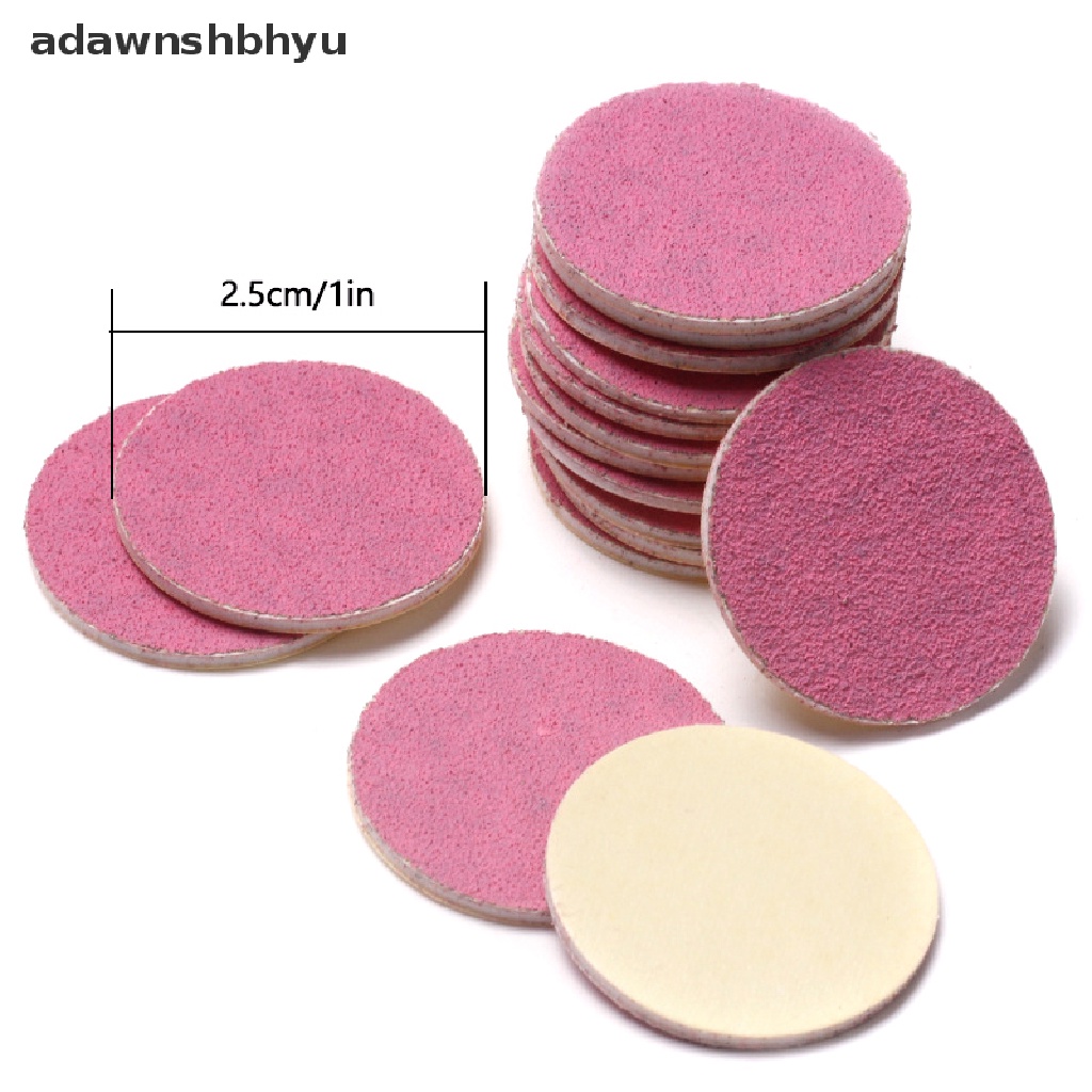 Set 50 Giấy Nhám 25mm Thay Thế Cho Máy Mài Móng Chân