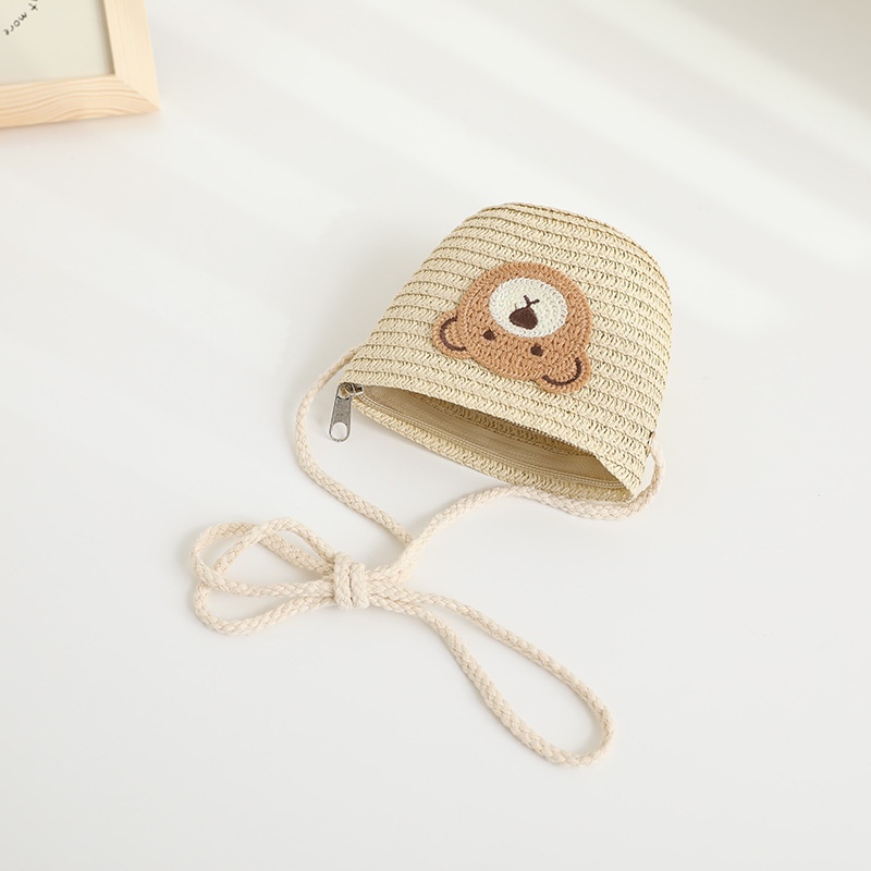 Mũ Cói Chống Nắng Mùa Hè Dễ Thương Cho Bé 2-5 Tuổi D017