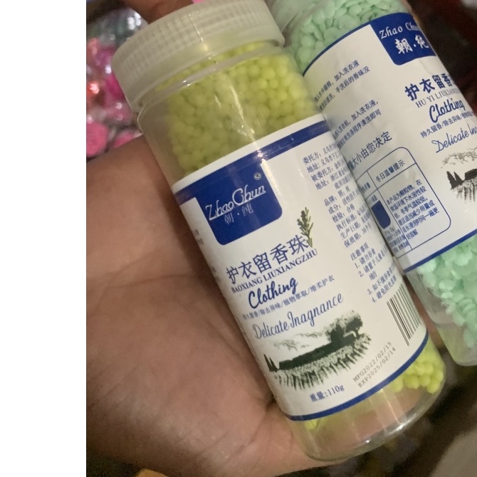 Viên giặt thơm quần áo lưu hương tới 72h - viên thơm làm mềm vải thích hợp cả giặt tay và giặt máy