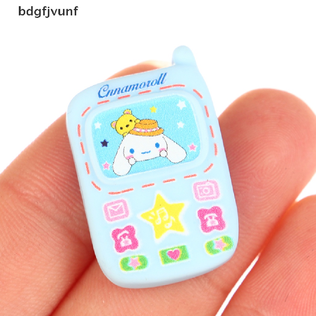 Set 5 Mô Hình Điện Thoại Di Động Mini Bằng Nhựa Resin Trang Trí Nhà Búp Bê