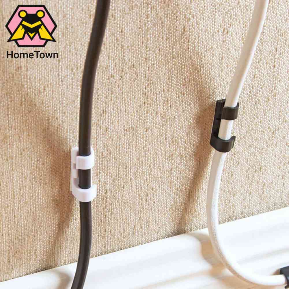 Set 20 Giá Đỡ Cố Định Dây Cáp Mạng Cổng USB Tiện Lợi