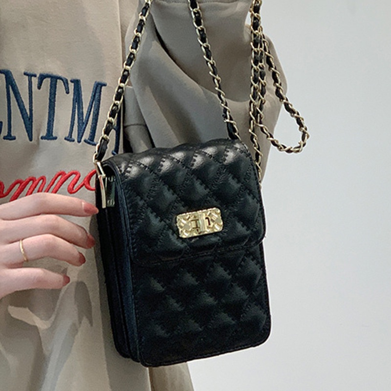 Túi đeo chéo IELGY dáng vuông nhỏ phong cách Hàn Quốc thời trang trẻ trung dành cho nữ