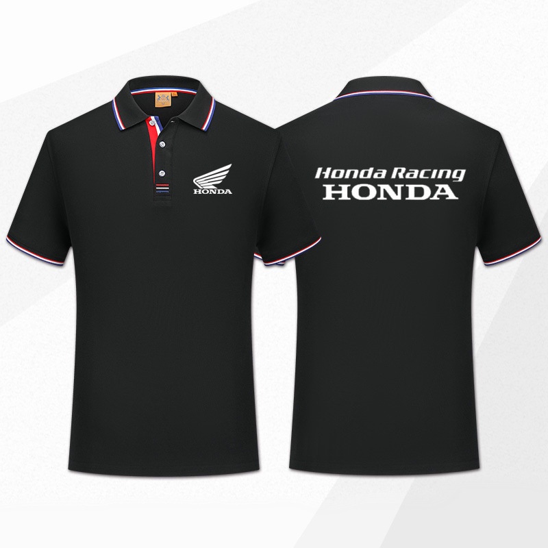 Áo Thun POLO Tay Ngắn F1 Phong Cách Mới Dành Cho Nam Đi Xe Mô Tô honda