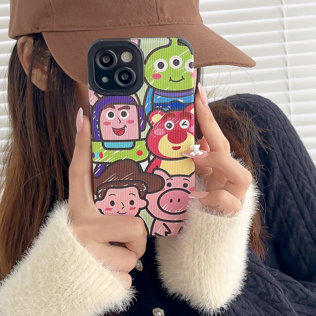 Ốp Điện Thoại TPU Dẻo Họa Tiết Hoạt Hình Toy Story Winnie Cho iphone 14PM 11 13 12 XR XS Max