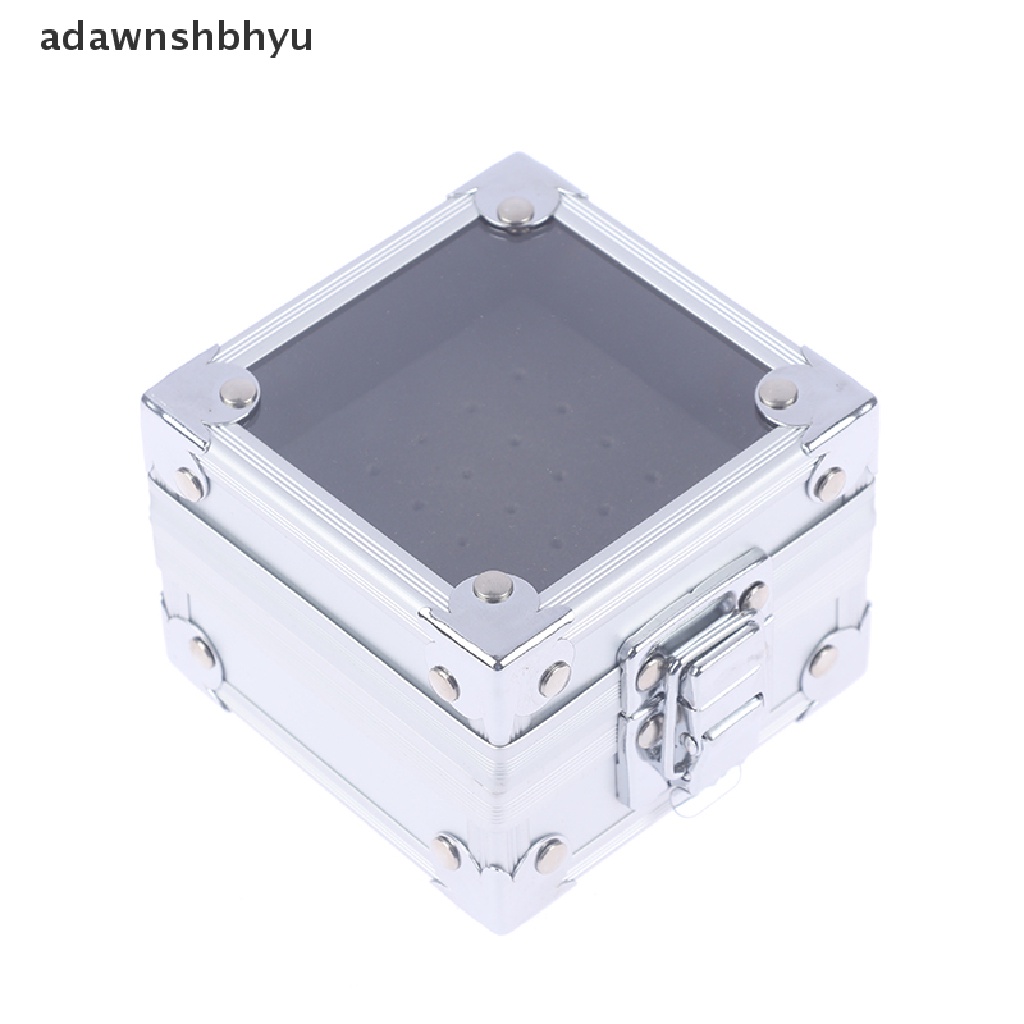 Hộp Đựng Đầu Mài Móng Tay 25 Ngăn Bằng Nhôm VN