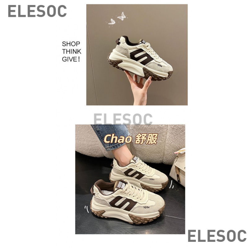 Giày Thể Thao Đế Dày Tăng Chiều Cao Thời Trang Thu Đông 2023 Cho Nữ