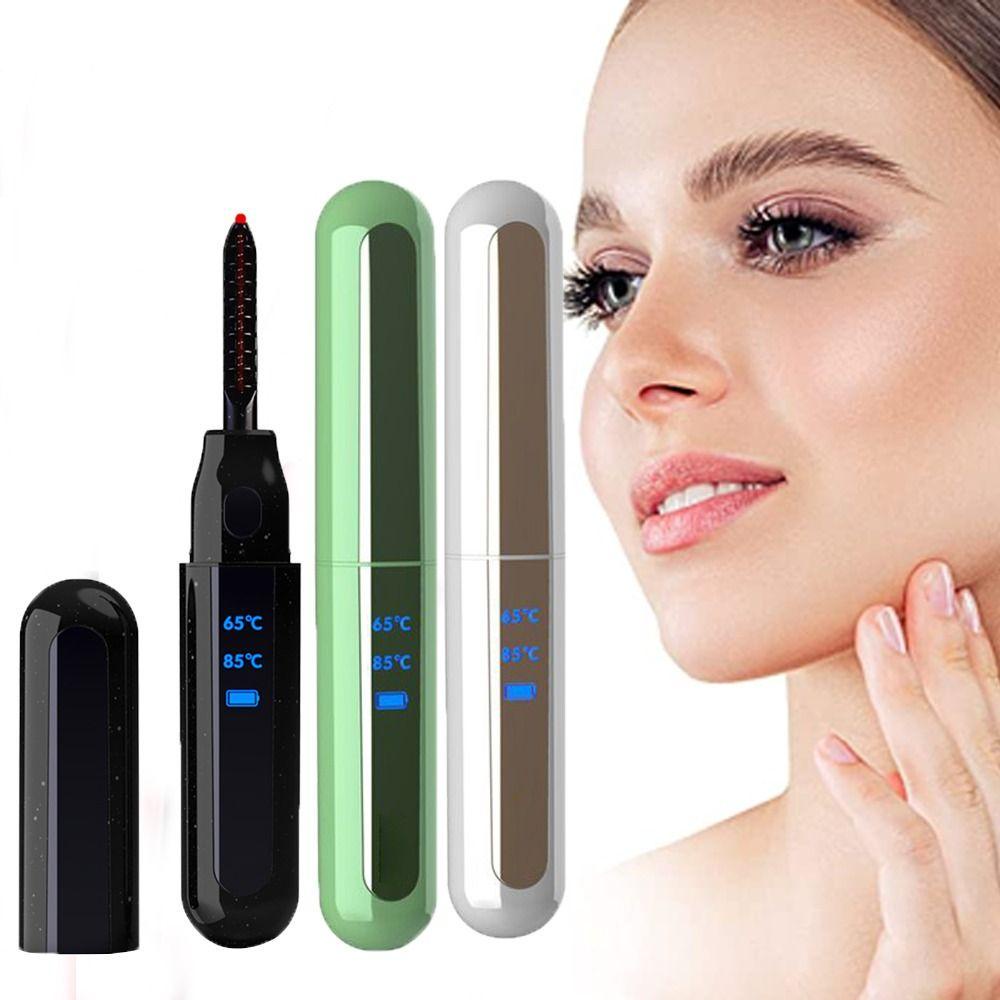 Dụng Cụ Uốn Cong Lông Mi Bằng Nhiệt Tự Nhiên Thiết Kế Đơn Giản Cho Nữ