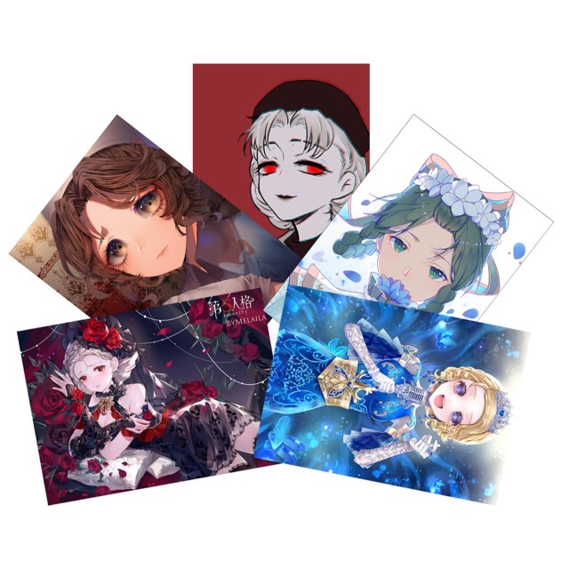 Poster Emily Dyer 3 tấm a4 / ảnh Game ldentity V Emily Dyer