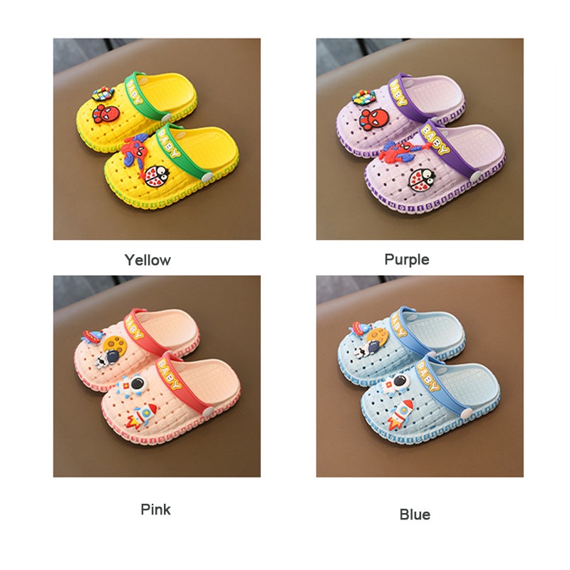 Bololo Giày Đế Mềm Chống Trượt Hoạ Tiết Hoạt Hình Cho Bé