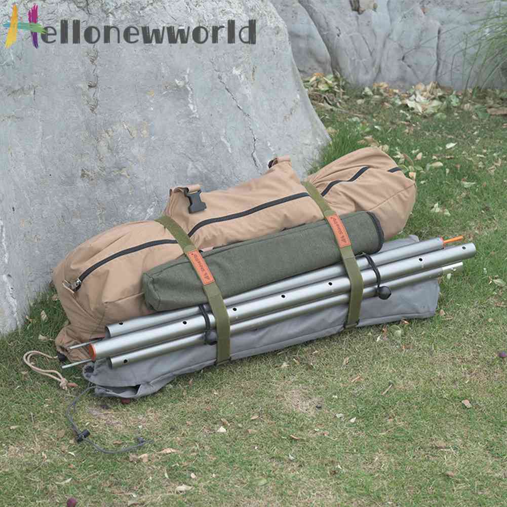 Set 2 Dây Đai Nylon Cố Định Hành Lý Khi Đi Cắm Trại