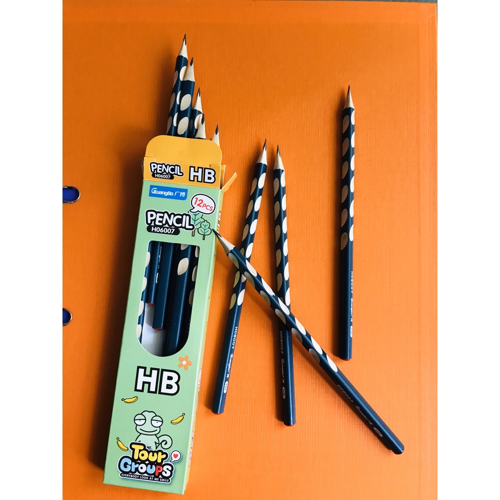 Bút chì định vị tay cầm cho bé tập viết 2B Deli