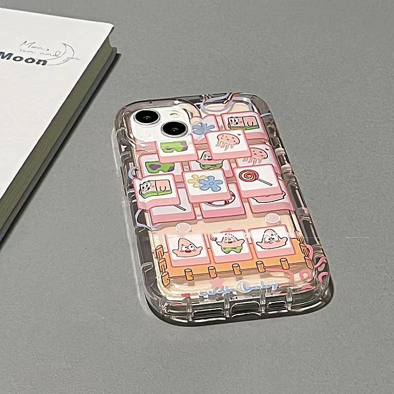 ✅Ốp Điện Thoại Mềm Họa Tiết Hoạt Hình Pie Daxing Dễ Thương Cho iPhone 14 / 13 14Pro 12promax 11 2NK4