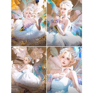 (Hàng Có Sẵn) [Hàng Có Sẵn] Đầm Công Chúa Disney Thắt Nơ