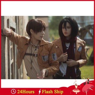 Áo Khoác Cosplay Nhân Vật Shingeki no Kyojin Trong Phim Attack on Titan