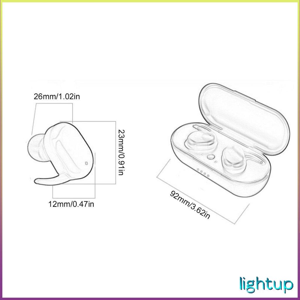 Hộp sạc Y30 2200Mah Tai nghe thể thao không dây chống nước Hifi Stereo