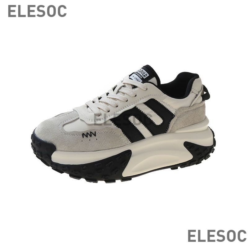 Giày Thể Thao Đế Dày Tăng Chiều Cao Thời Trang Thu Đông 2023 Cho Nữ