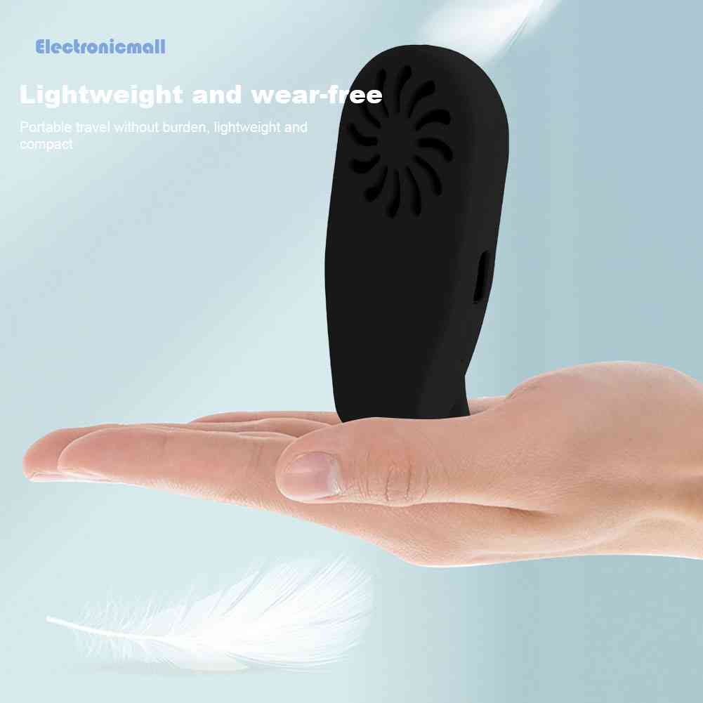 Quạt Làm Mát Mini Có Kẹp Đeo Khẩu Trang Cá Nhân Dùng Cho Mùa Hè Mall01.vn