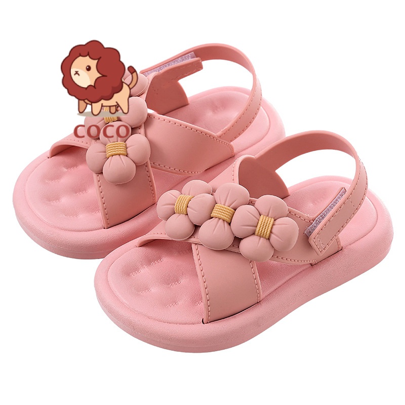 Sandal Nữ Trẻ Em Công Chúa Đế Mềm Thoáng Khí Mùa Hè 2023