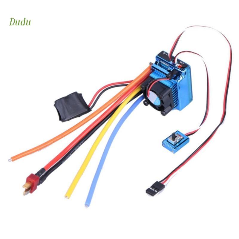 Động Cơ Không Chổi Than ESC 120A Điều Khiển Từ Xa 1 / 10 Chuyên Dụng Cho Mô Hình Tàu Thuyền Điều Khiển Từ Xa