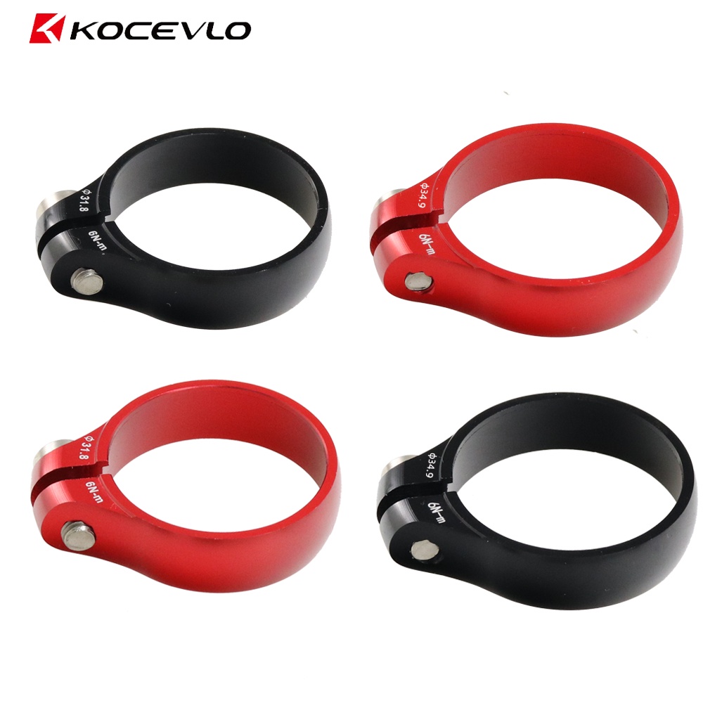Kẹp Cố Định Yên Xe Đạp Bằng Hợp Kim Nhôm CNC Siêu Nhẹ Kcevlo 31.8 / 34.9mm