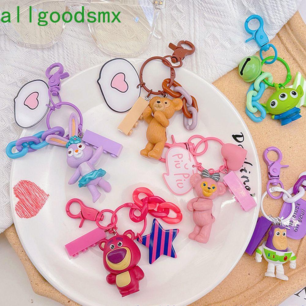Móc Khóa Hình Xe Hơi Hoạt Hình Dễ Thương Sáng Tạo ​Móc Khóa Hình Robot Thời Trang Unisex ​Mặt Dây Chuyền Túi