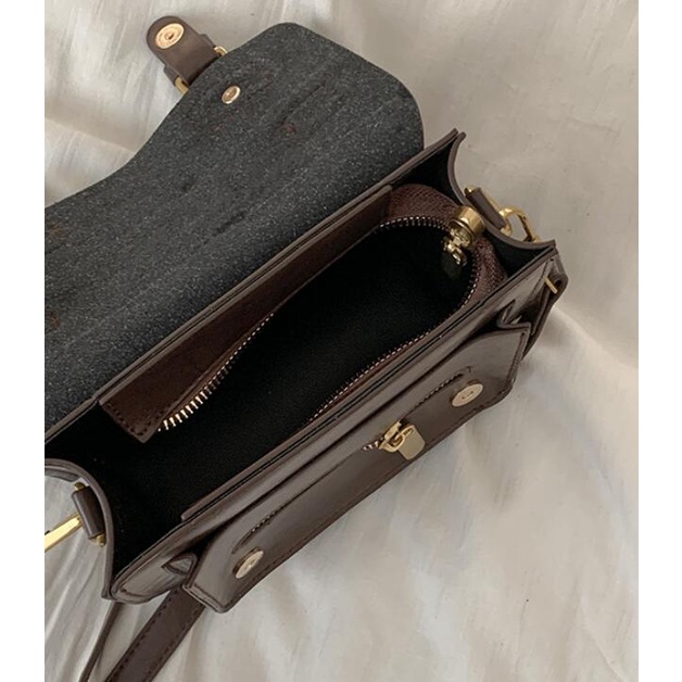 Túi Đeo Chéo Phong Cách Retro Anh Quốc 2023