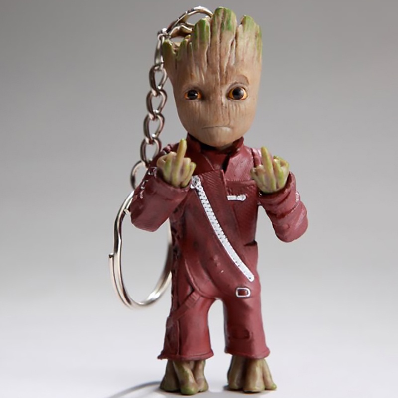 DISNEY Móc Khóa Hình Groot Phim Guardians Of The Galaxy