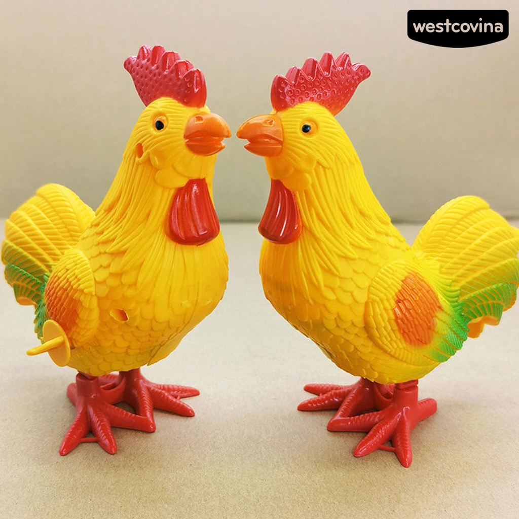 [COD]♋Đồ Chơi Lên Dây Cót Bằng Nhựa Hình Chú Gà Con Hoạt Hình Đáng Yêu