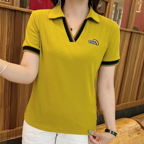 Áo Thun polo Ngắn Tay Che Bụng Thời Trang Cho Mẹ Và Bé
